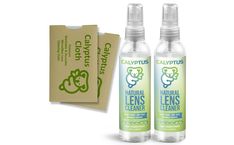 Glasses Cleaner, Lens Cleaner, Eyeglass Lenses, Cleaning Spray, Natural Plant, Cleaning Kit, Microfiber Cloth, Alcohol Free, Cleaning Cloth