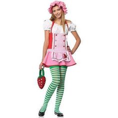 Strawberry Shortcake Halloween, Strawberry Shortcake Halloween Costume, Halloween Costume 2023, Strawberry Shortcake Costume, Costume Ideas For Halloween, Hallowen Costume, Costumes For Teens, Halloween Costumes For Teens, Ideas For Halloween