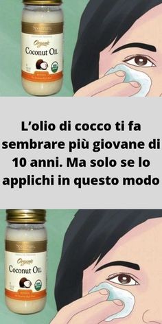 L’olio di cocco ti fa sembrare più giovane di 10 anni. Ma solo se lo applichi in questo modo Wellness Fitness, Tea Tree Oil, Healthy Tips, Beauty Make Up, Beauty Care, Natural Remedies, Keto Diet, Coconut Oil, Anti Aging