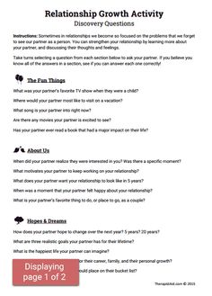 Couples Therapy Worksheets, Relationship Worksheets, Relationship Activities, Marriage Therapy, Relationship Counselling, Gratitude Challenge, Relationship Therapy, Couples Counseling, Motivational Quotes For Students