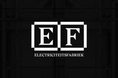 the eff logo is shown in black and white