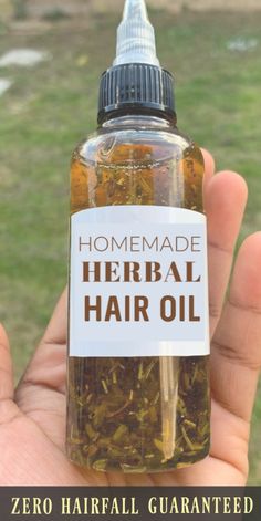 #NaturalHairSheddingRemedy Hair Oil For Hair Growth, Hair Shedding Remedies, Baby Hair Growth, Herbal Hair Oil, Oil For Hair Growth, Hair Oils, Oil For Hair, Home Remedies For Hair