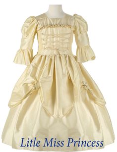 Edwardian Dresses for Little Girls | Girls Victorian Renaissance Costume Dress Princess Dresses Kids, Victorian Princess, Edwardian Dresses, Halloween Costumes 2014, Girls Princess Dress, Edwardian Dress, Royal Dresses, Princess Inspired, Princess Costume