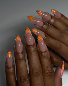 French Nails Stiletto, Yellow French Tips, Have A Blessed Week, Yellow French, Blessed Week, Nails Yellow, Celebrity Nails, Nails Stiletto, Glamour Nails