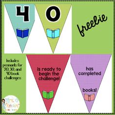 an image of a banner with the words freebie on it and four different books