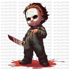 Michael Myers Drawings, Michael Myers Cartoon, Michael Myers Cartoon Drawing, Michael Myers Funny Art, Michael Myers Clipart, Michael Myers Drawing, Micheal Myers Sticker, Halloween Cartoons, Michael Myers