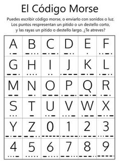 the spanish alphabet is shown in black and white