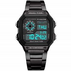 "digital watches for men"
"digital watches amazon"
"digital watches for women"
"casio digital watches"
"digital watches for kids"
"unique digital watches" Variety Store, Waterproof Sports Watch, Square Fashion, Tactical Equipment, Amazing Watches, Under Water, Small Rose, Sports Watch, Gshock Watch