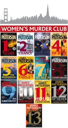 James Patterson ~ Women's Murder Club Mini Books Diy, Christmas Gifts 2022, Future Library, Library Book Displays, Tbr Pile, Books Diy