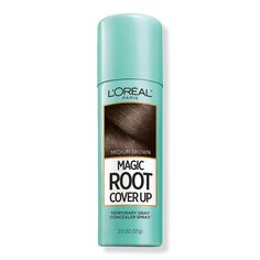 Root Cover Up - ROOT COVER UP XX LIGHT TO MEDIUM BROWNFeaturesMagic Root Cover Up conceals grays in seconds for flawless rootsLightweight formula, no smudging or sticky residue, ammonia and peroxide freePerfect for in-between salon visits, Magic Root gives coverage to grey roots and lasts until your next shampooGood for all hair types and texturesEPA HFC Labeling: product manufactured or imported after January 1, 2025, will be permanently labeled in a visible place with this information: Hydrofl Temporary Hair Color Spray, Loreal Hair Color, Best Hair Color Ideas, Covering Grey Roots, Hair Mascara, Loreal Hair, Root Cover Up, Hair Color Spray, Root Concealer