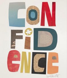 an art print with the words gone, finder, and peace written in multicolored letters