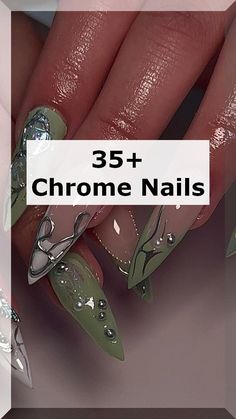 Discover 20+ Chrome Nails You Will Love! Elevate your style with stunning crome nails and intricate chrome nails designs. From white chrome nails to blue chrome nails, these looks are perfect for any season. Embrace chrome summer nails and achieve a sleek chrome manicure that stands out. These summer chrome nails will keep you looking chic and trendy all year long.