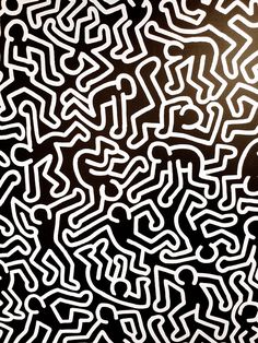 an abstract black and white pattern with lines on it's surface, as if in the form of a maze