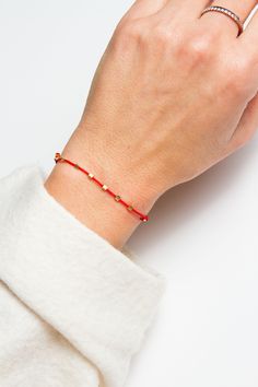 2pcs You and Me  Toi et Moi Friendship Bracelet, Best Friend Bracelet, Red String Bracelet Pinky Promise Bracelet, Sister Bracelet, Matching Bracelet, BFF Bracelet 🎁 Get 10% off when you order 3 or more items ! 🎁Get 15% off when you order 5 or more items! 🎁Get 20% off when you order 10 or more items! 🎁Get 25% off when you order 20 or more items! 🎁Get 30% off when you order 50 or more items! ---------------------------------------------------------------------------------------------------------------- Trendy Red String Gold Plated Beaded Friendship adjustable bracelet. In ancient Mediterranean cultures, the evil eye bracelets are believed to provide protection from the envious eyes of others and ensure physical well-being. + Parachute Material (String) + Durable + One Size Fits Most + Minimalist Red Jewelry For Party, Minimalist Red Party Jewelry, Red Adjustable Friendship Bracelets With Tiny Beads, Adjustable Red Friendship Bracelets With Tiny Beads, Dainty Adjustable Red Bracelet, Dainty Red Adjustable Bracelet, Dainty Red Beaded Bracelets, Red Jubilee Bracelets For Parties, Red Jubilee Bracelet For Party