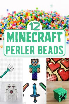 Minecraft Perler Bead Perler Bead Minecraft Patterns, Minecraft Art Pixel, Perler Bead Patterns Minecraft, Perler Beads Minecraft, Perler Bead Minecraft, Minecraft Perler Beads, Bead Patterns Free