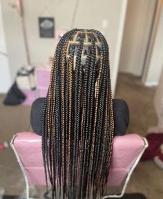 Lower Back Knotless Braids, Peekaboo Braids With Brown, Light Brown And Dark Brown Box Braids, Large Knotless Braids With Curly Ends And Color, Medium Ombre Knotless Braids, Black And Brown Bohemian Knotless Braids, Med Knotless Braids With Color, Dark Brown Braids With Highlights, Light Brown And Black Braids