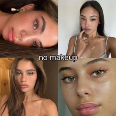 #makeup No Makeup Face Natural, No Make Up Make Look, How To Look Good Without Makeup, Make Up No Make Up, How To Look Pretty Without Makeup, Women Without Makeup, Without Makeup Face, Face Without Makeup