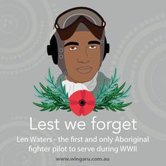 a poster with an image of a man wearing headphones and the words, let we forget