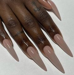 Pointed Nails, Mani Pedi, Nail Inspo, Nail Designs, Nails