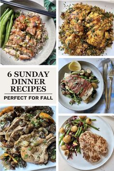 six sunday dinner recipes perfect for fall