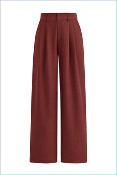 PRICES MAY VARY. SIZE ATTENTION: S=US 4-6, M=US 8-10, L=US 12-14, XL=US 16-18, XXL=US 20. Women's Pants Crafted From Linen-Like Twill Fabric, Drapes Beautifully And Flows Smoothly. Premium Material Ensures All-Day Comfort, Making These Work Pants Perfect For Long Days At The Office FEATURES: Wide Leg Pants For Women/ Womens Dress Pants With Pockets/ High Waisted Pants For Women/ Pleated Summer Pants Women/ Elastic Waist Pants For Women/ Loose Fit Trousers For Women/ Business Casual Pants For Women/ Slacks For Women/ Suits Office Pants For Women DETAILS: Work Pants For Women Designed With Stretchy Back Waistband And Side Pockets, Ensuring The Comfortable Fit And Convenience. Zipper And Hook Closure Of The Loose Pants For Women Is Easy For Wearing While Maintaining A Sleek Finish On The Wais