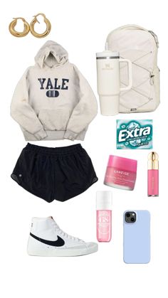 school fit Cute Summer Fits For School, Highschool Fits, Cute School Fits, Yale Bulldogs, Comfy School Outfits, Clean Girl Outfit, Casual Cute Outfits, Aurora Fashion, Taylor Swift Drawing