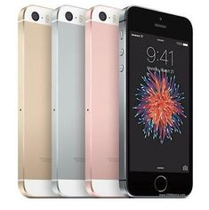 the iphone 5s is shown in five different colors