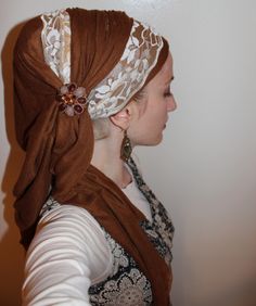 Medieval Princess, Hair Cover, Hair Wraps, Head Covering, Square Scarf, Scarf Hairstyles, Larp, Look Cool