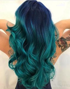 Green Hair Styles, Green Hair Ombre, Pastel Green Hair, Blue And Green Hair, Emerald Green Hair, Mint Green Hair, Emerald Hair, Color Hairstyles