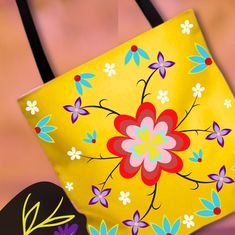 From Our Top Selling Items:  Indigenous Owned Shop, Floral Tote Bag: Native Powwow Bag, Makeup Bag, Carry on Luggage, Gift for Native Mom, Native Teacher Gift! This practical, high-quality tote bag is available in three sizes. All-over print provides comfort with style at the beach or out in town. Made from reliable materials, lasting for seasons. 🤩 Your happy shopping experience is very important to us. We start with fast shipping and prompt delivery will make you very happy! We know that accurate representation of the product in terms of appearance and size is something that you value, so we ensure that we only use the best quality direct to garment printing to maintain vibrant colors and crisp design print. The color and sizing charts in the image gallery are accurate, and you can expe Yellow Satchel Bag As Gift, Yellow Shoulder Bag With Removable Pouch As Gift, Yellow Canvas Bag As Gift, Yellow Bag With Removable Pouch As A Gift, Artistic Handmade Shoulder Bag For Shopping, Yellow Rectangular Shoulder Bag As Gift, Handmade Yellow Bag For Gift, Yellow Bags With Removable Pouch As Gift, Artistic Rectangular Shopping Bags