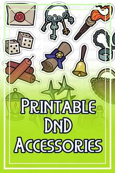 an image of printable dnd accessories