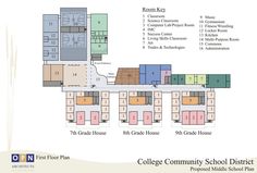 the floor plan for an apartment building