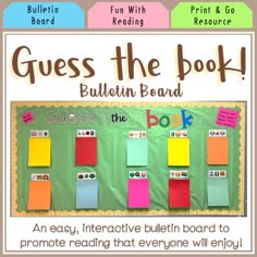 an interactive bulletin board to promote reading that everyone will enjoy