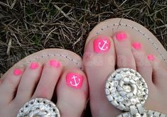 Nails Cruise Nails, Nail Time, Nail Colours, Toe Nail Designs, Nail Sticker, Family Cruise, Toe Nail Art, Cute Nail Designs