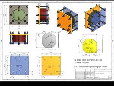 the drawing shows different types of machines and their functions, including an electric transformer