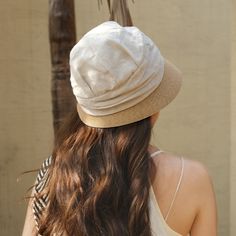 Embrace the Art of Summer with Our Artistic Woven Sun Hat Introducing the perfect blend of style and functionality - our Artistic Cotton Linen Woven Sun Hat. Designed for women who appreciate a touch of artistic flair, this hat combines traditional craftsmanship with modern aesthetics. Whether you're planning a day at the beach or a casual stroll through the city, this sun hat promises to elevate your summer wardrobe while providing essential sun protection. Product Features Made from high-quali One Size Beige Fedora Hat, Lightweight Beige Cloche Hat With Short Brim, Adjustable One Size Cloche Hat For Spring, Artistic Adjustable Hats For Spring, Artistic Adjustable Brimmed Sun Hat, Fitted Beige Cloche Hat For Summer, Fitted Summer Hats, One Size Beige Sun Hat, Artistic Short Brim Hat For Spring