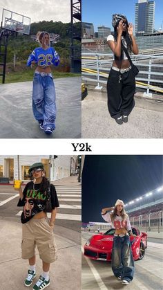 90s To 2000s Outfits, K2k Outfits, Tlc 2000s Fashion, Y2k Outfits Back To School, 2002 Outfits Fashion, 90s And Y2k Fashion, 90s Inspired Outfits Hip Hop, Hip Hop Attire For Women, Aaliyah 90s Outfit