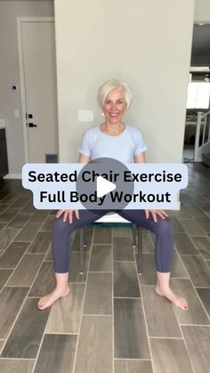 2,518 likes, 26 comments - chair.yoga on July 11, 2024: "Seated Chair Exercise. This video is an all around body workout. Just do your best and forget the rest 👍♥️☺️". magic, free, bother, face, hard Free Arm Chair Yoga, Chair Stomach Workout, Armchair Yoga For Seniors, Chair Yoga Exercises For Seniors, Chair Yoga For Seniors Video Free, Seated Exercises For Seniors Chair Yoga, 30 Day Chair Workout, Seniors Exercises Workouts, Seated Yoga For Seniors