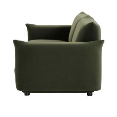 Gianni Three Seater Sofa, Moss Green Velvet | daals Sofas And Chairs