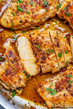 Resep Smoothie, Chicken Skillet Recipes, Stove Top Recipes, Garlic Butter Chicken, Charcuterie Recipes, Health Dinner Recipes, Skillet Chicken, Chicken Dishes Recipes, Chicken Thigh Recipes