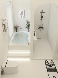 Bathroom interior design Bilik Mandi Kecil, Bilik Air, Hiasan Bilik Tidur, Bathroom Design Decor, Bathroom Inspiration Decor, Bathroom Ideas Modern, Bathroom Design Luxury, Shower Remodel, Tile Ideas