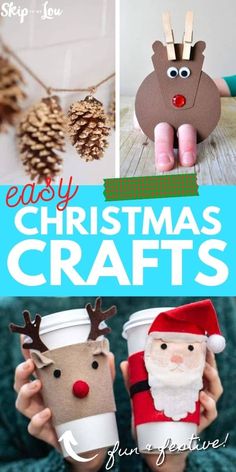 easy christmas crafts for kids to make