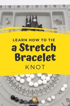 Make the knots in your stretch bracelets strong and secure by following these simple steps. Once you master tying knots, you can have confidence that your stretch bracelet jewellery will never fall apart. It's easy when you know how! #MillLaneStudio #tyingstretchknots #howtomakestretchbracelets #howtotiestretchbracelets #jewelrytechniques #howtomakejewelry Stretch Bracelet Knot, Stretch Bracelets Diy, Stretch Beaded Bracelets Diy, Bracelet Knot, Making Jewelry For Beginners, Jewerly Bracelets, Making Bracelets With Beads, Bijoux Fil Aluminium