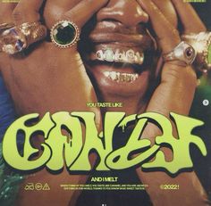 a poster for the movie gonzol with an image of a woman holding her hands to her face