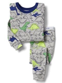 Gap Baby Navy Dinosaur Sleep Set Trek Grey Size 12-18 M Toddler Pajamas, Baby Gift Basket, Kids Graphic Tees, Sleep Set, Boy Clothes, Child Safety, Summer Baby