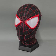 Amazing Spider Man 2 Mask, Spider Man 2 Mask, Cosplay, With Faceshell and Magnetic lenses, Super Hero Mask, TASM 2, Gift For Him, Christmas Gift Handmade item The size of this mask is suitable for head circumference below 60 cm (if you need to customize a larger size, please contact me) Handmade products may have some defects, which is not a quality issue. Please rest assured Please place your order as soon as possible and I will deliver it to you as soon as possible If you have any other questi Hero Mask, Superhero Masks, Spiderman Pictures, Spider Man 2, Amazing Spider Man, Costume Mask, Handmade Christmas Gifts, Green Lantern, Amazing Spider