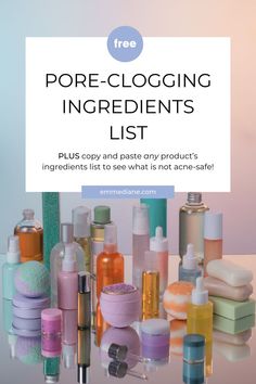 Use this helpful list and "ingredient checker" tool to make sure what you're using is acne safe - and not accidentally clogging your pores! Popular Makeup Brands, Body Care Brands, Papaya Seeds, Popular Makeup, Apricot Seeds, Kukui Nut, Acne Breakout, Ingredient List, Apricot Kernels