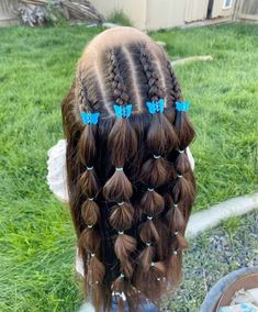 Long hair Baby Girl Hairstyles Curly, Cute Toddler Hairstyles, Girly Hairstyles, Girls Hair Styles, Hairstyles Girl, Lil Girl Hairstyles, Kid Hairstyles, Bella Hair