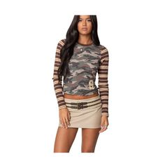 in stock Camo Long Sleeve, Camo Long Sleeve Shirt, Fitted Camouflage Long Sleeve Tops, Camouflage Long Sleeve Cotton Shirt, Camouflage Military Tops With Pockets, Dress Shirt And Tie, Pants Shirt Men, Womens Camo, Tall Jeans