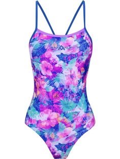 Training Swimsuits, Neck And Shoulder Muscles, Medium Cut, Beautiful Collage, Natural Contour, Palm Fronds, Reduce Weight, Purple Hues, Swimmers